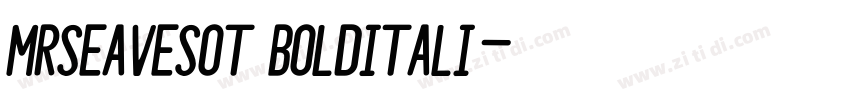 MrsEavesOT BoldItali字体转换 MrsEavesOT BoldItali字体转换
